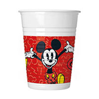 Стаканы Микки Олдскул, 8 штук