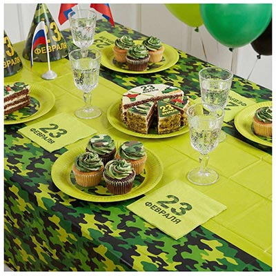 Скатерти Скатерть Камуфляж, 130х180 см