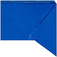 Синяя Скатерть блестящая синяя 130х180см 1502-4892