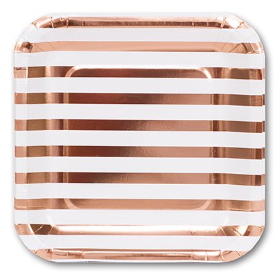 Розовое Золото Тарелки большие Розовое Золото 1502-3102