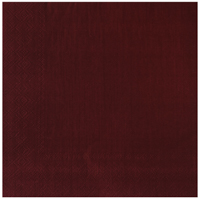 Красная Салфетка бордовая 33см 12шт 1502-6223