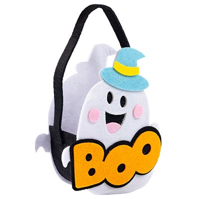 Праздничные аксессуары Конфетница фетр HWN Привидение BOO