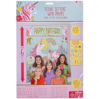 Единорог Комплект для селфи Единорог Нежный 17шт 1506-0221