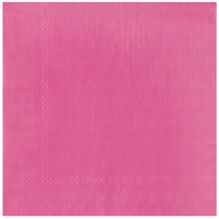 Розовая Салфетка ярко-розовая 33см 12шт 1502-6199