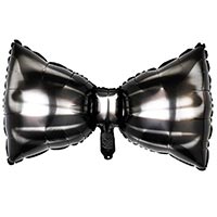 Шар фигура Галстук-бабочка черный