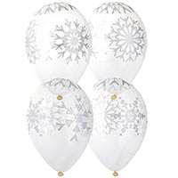 Снежинка Шары 30см Снежинки большие 1103-2041