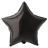 Шарик Звезда 45см Пастель Black