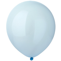 Шары 30см кристалл синие Весёлая Затея