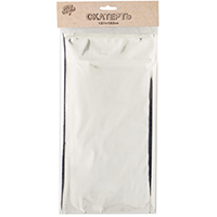 Серебряная Скатерть фольг серебряная 137х182см 1502-4695