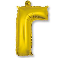 Шар Мини буква "Г", 36см Gold