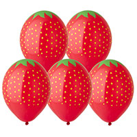 Красная Шар 36см Клубника 1103-2905