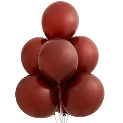 Шарики из латекса Шары 30см пастель кофе Весёлая Затея
