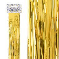 Новый год Дождик золото 5шт. (20см/2м каждый) 1505-2486