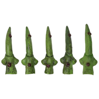 Вечеринка Хэллоуин Пальцы ведьмы зеленые 5шт 1501-6954