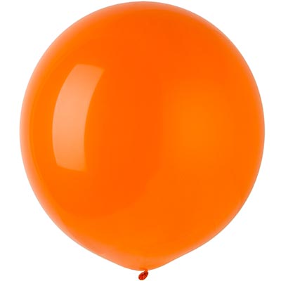 Шарики из латекса Шар оранжевый 61см, 230 Orange Peel