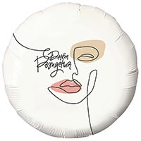 Шарик 45см С Днём Рождения! Образ