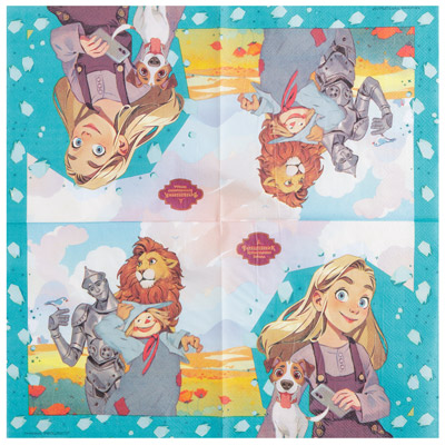 Салфетки Салфетка Волшебник Изумруд Гор 33см 12шт