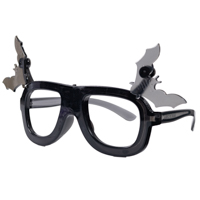 Вечеринка Хэллоуин Очки светящиеся HWN Летучие мыши 1501-6973