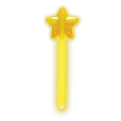Светящаяся палочка Звезда, желтая