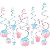 Спирали Boy or Girl? 60см 12шт