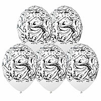 Мрамор Шары 35см Мрамор белый/черный 1103-3083