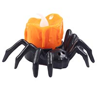 Вечеринка Хэллоуин Свеча светодиодная HWN Паук/G 1501-6599