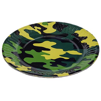 Тарелки Тарелки малые Камуфляж, 6 штук