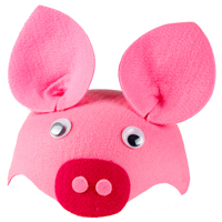 Детский Сад Шапочка фетровая Поросенок 1501-5224