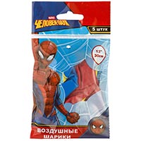 Шары с рисунком Человек Паук 30см, 5шт