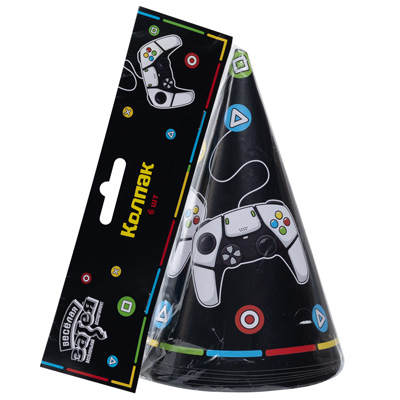 Головные уборы Колпаки GAME ON 6шт