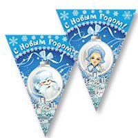 Гирлянда-вымпел НГ Зимняя Сказка, 360 см