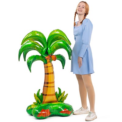 Шарики из фольги Шар напольный Пальма, под воздух