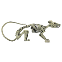 Вечеринка Хэллоуин Скелет мыши 25х9см 1501-6875