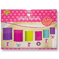 Гирлянда Фонарики 1-й ДР Девочка, 360 см