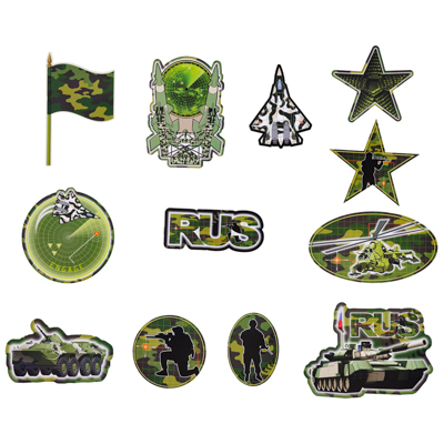 Камуфляж Баннер-комплект Камуфляж, 12 предметов 1505-0919