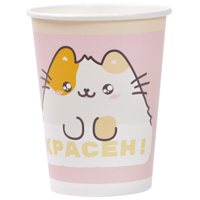 Пушмяу Стакан ПушМяу Я ПРЕКРАСЕН 250мл 6шт 1502-6776