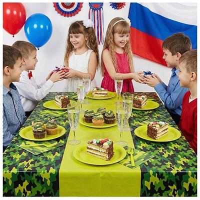 Скатерти Скатерть Камуфляж, 130х180 см