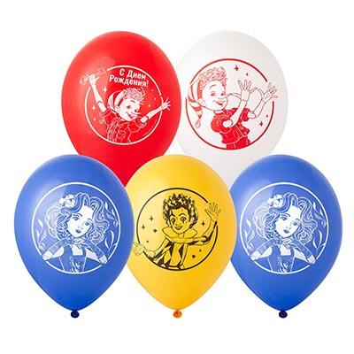 Буратино Шары 35см с рис. С ДР Буратино 1103-3284