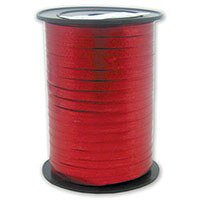 Красная Лента металлизированая красная 1302-0412