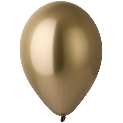 Шарики из латекса Шарик 36см, цвет 88 Хром Shiny Gold