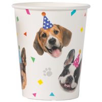 Стаканы Собачки фотографичные 250мл 6шт