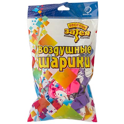Шарики из латекса Шары 30см С ДР Сладкий Праздник, В.Затея