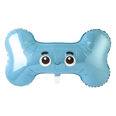 Шар фигура Косточка голубая