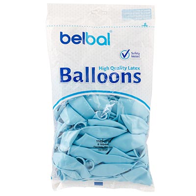 Шарики из латекса Шарик 32см, цвет 449 Пастель Ice Blue