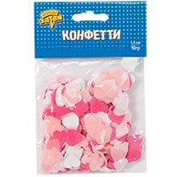 Горячие сердца! Конфетти Сердца тишью ассорти Нежное 10г 1501-4093
