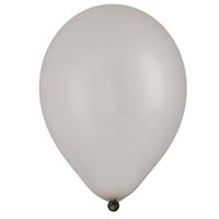 Шары 30см металлик серебро Весёлая Затея