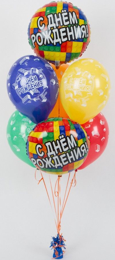 Букет воздушных шаров для детей. Доставка на дом.