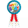 День рождения Шары Значок Happy BDay Шары с лентой 1507-1959