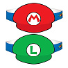 Супер Марио Шапки Марио и Луиджи, 8 штук 1501-5890