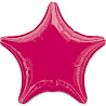 Красная Шарик 45см звезда металлик Burgund 1204-0224
